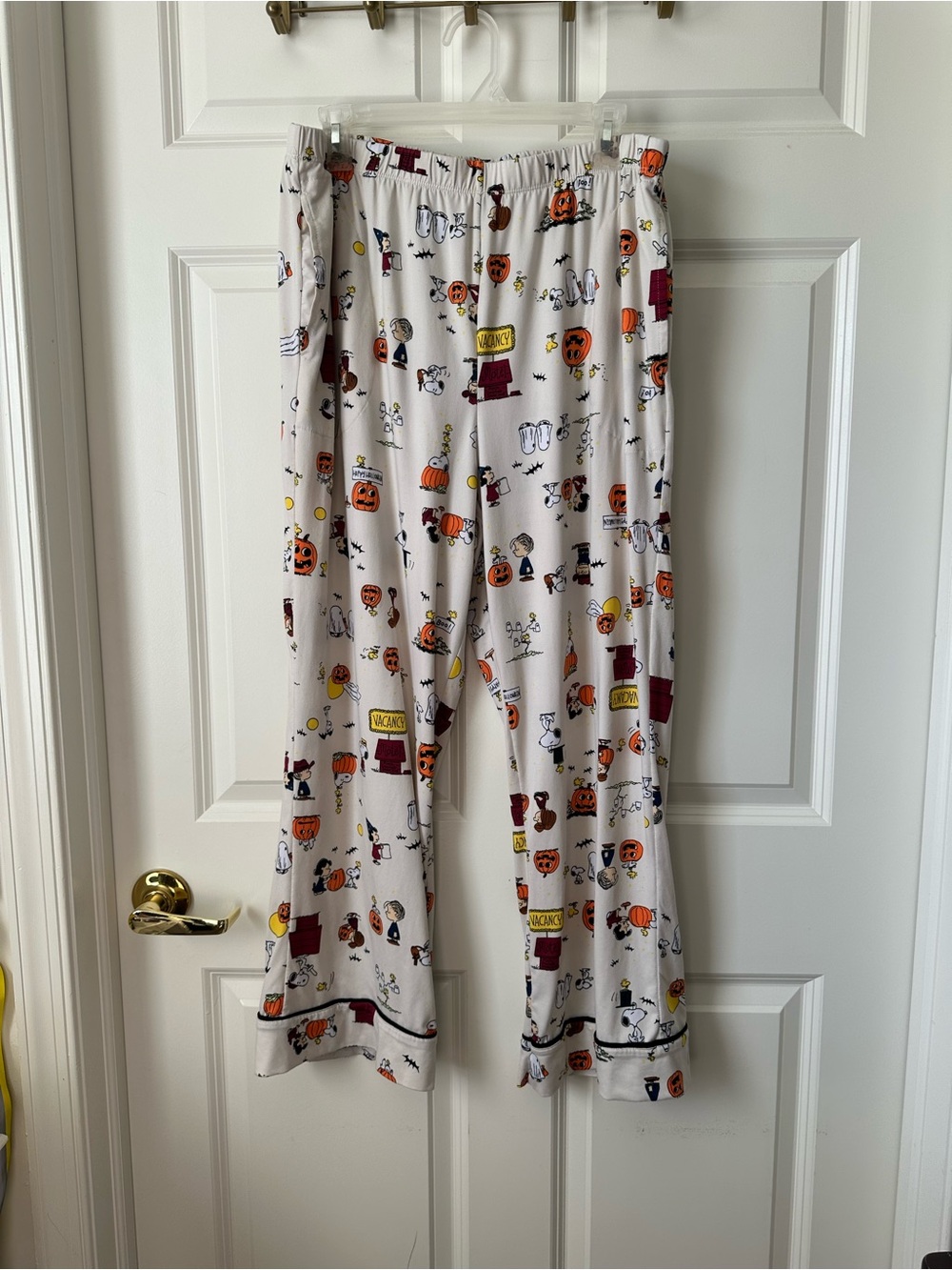 Beauty Sleep Social x Peanuts Halloween Pajama Set Plus Size XXL - Picture 9 of 15